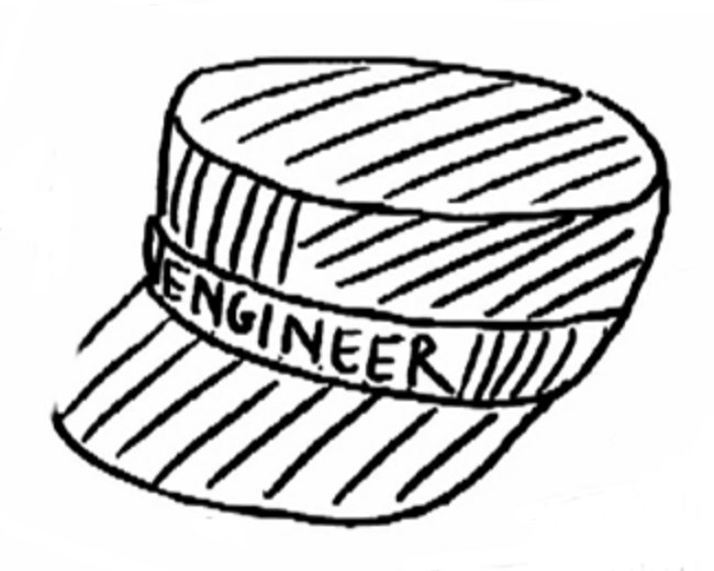Engineer's hat